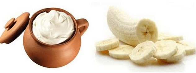 Maskara krema garratza eta banana